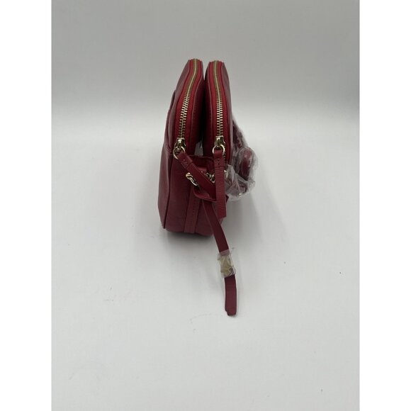 Radley London Medium Zip Top Crossbody Bag Double Zipper Poinsettia Red NWT $188 - Picture 5 of 10